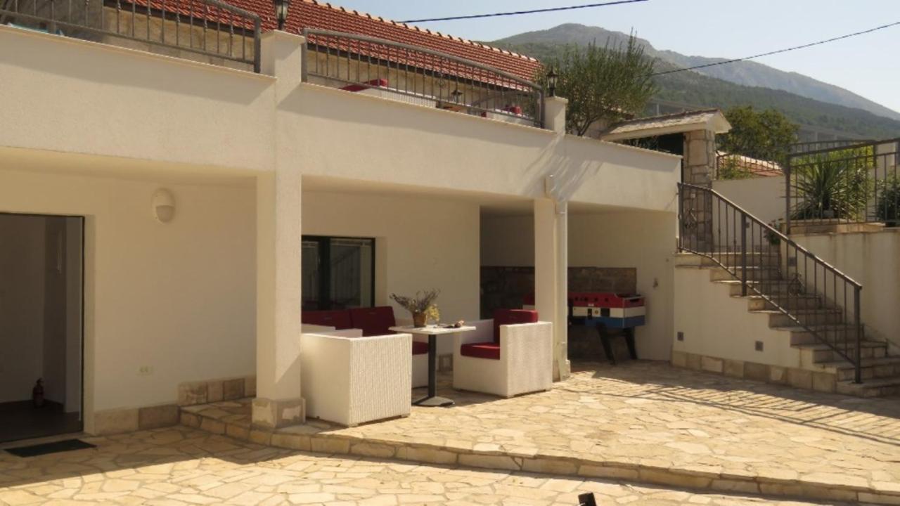 Villa Dvori Stipanovi With Heated Pool And Jacuzzi Donje Rascane Exterior foto